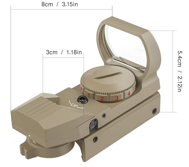 Kolimator Feyachi RS-28 Red Dot Visor
