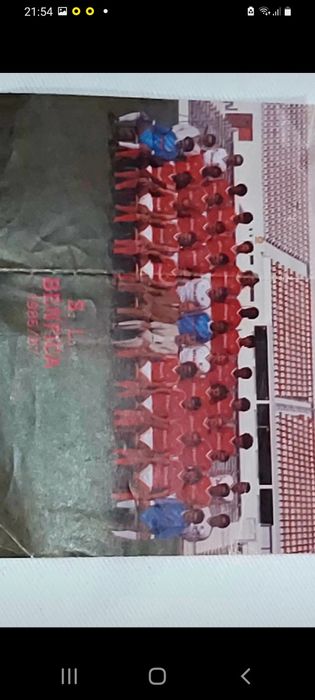 Bilhete de jogo do S.L.B.