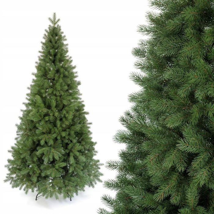 choinka sztuczna sosna 3d 100% full pe premium 220 cm jak żywa