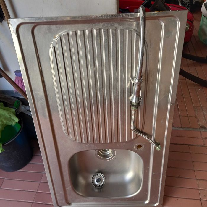 bancada inox lava loiça
