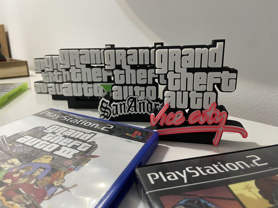 Colecão GTA - Placas Decorativas