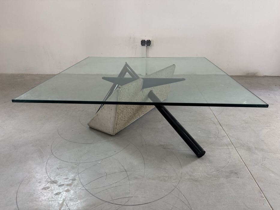 Duży,włoski stolik Allison marki Saporiti,proj. Franco Passarello,70s