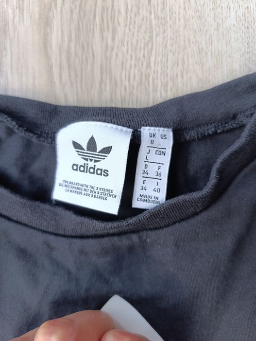 Sportowe body, bluzka adidas, S