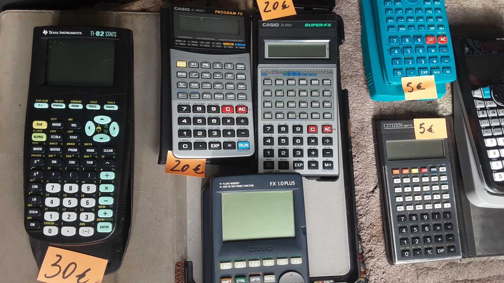 Calculadoras científicas várias a partir de 5€