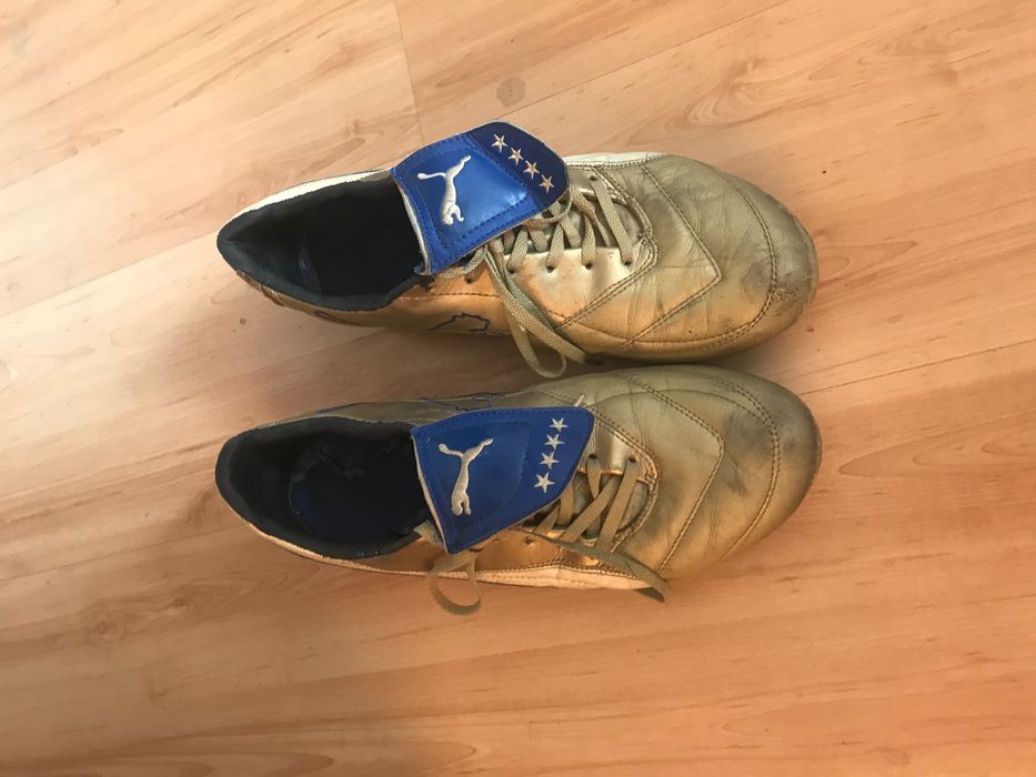 Buty piłkarskie puma vencida złote