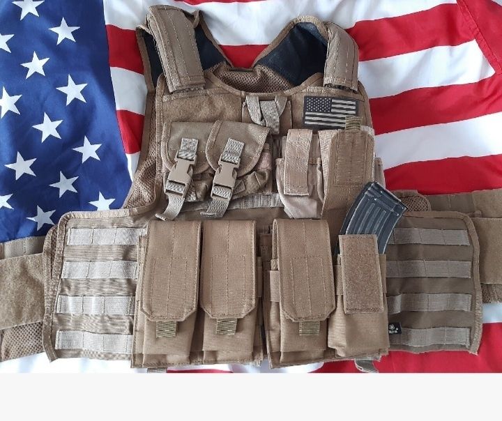 USA ASSALUT WARRIOR kamizelka plate carrier ciras taktyczna na sapi