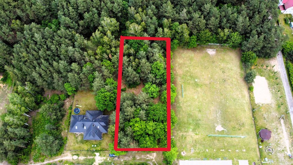 Działka Budowalna w pięknej okolicy 2000m2 - PKP 25min do Warszawy