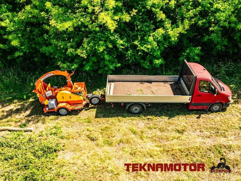 Mobilny rębak bębnowy Skorpion 280 SDBG - DIESEL