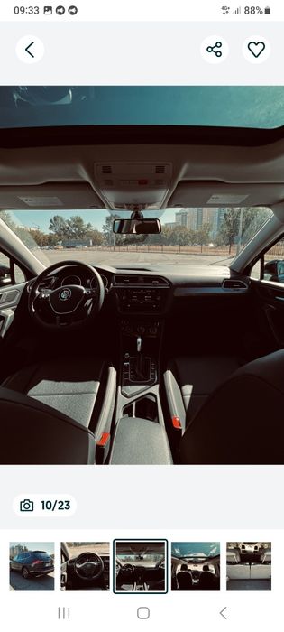 ІДЕАЛЬНИЙ СТАН АВТО Volkswagen Tiguan 2021,2.0лTSI