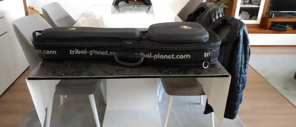 Estojo novo de Guitarra elétrica ou semi-acústica + Vinis.