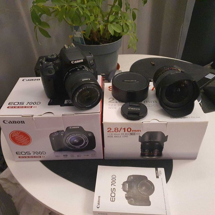 Aparat Canon EOS 700D Zestaw