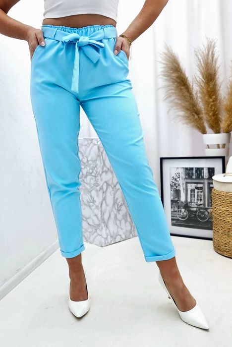 Garnitur damski ANET plus size (S-5XL) kolor błękitny na zamówienie