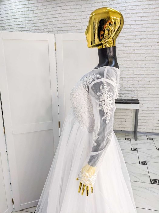 Плаття весільне для вагітних