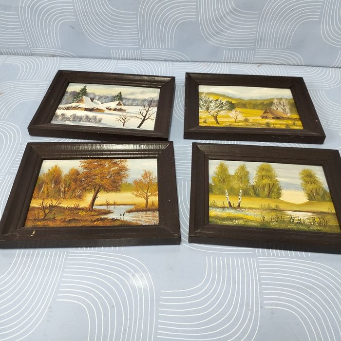 Obrazy malowane Cztery pory roku rezerwacja