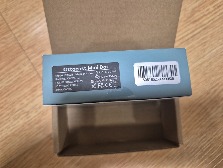 Ottocast mini dot 2026 Android auto carplay wireless