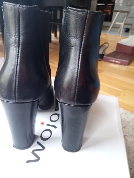 Botki Wojas  skóra 36