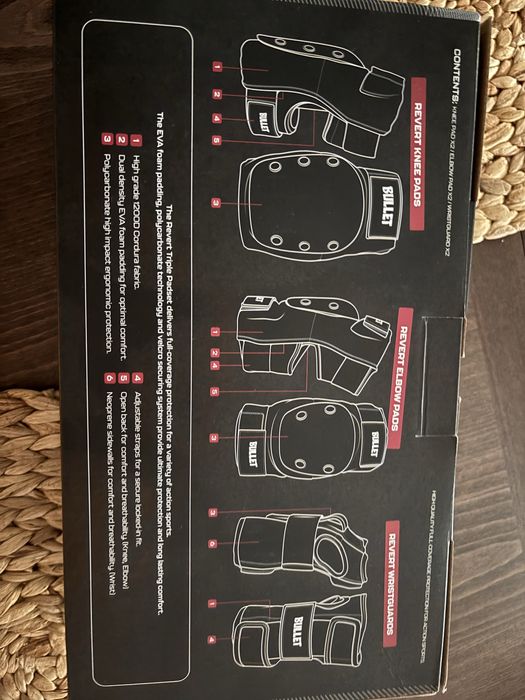 Vendo proteçoes marca Bullet Junior
