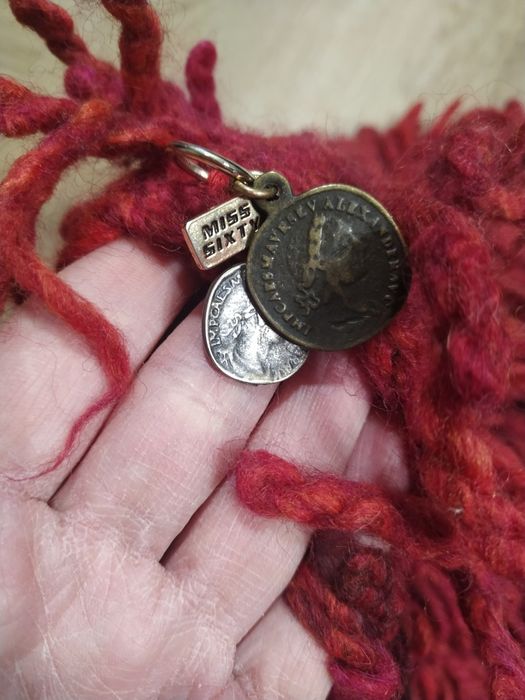 Kamizelka Miss Sixty L bezrękawnik czerwony wełna wool