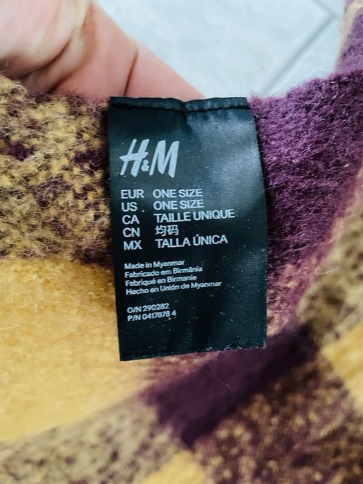 Теплый шарф H&M 60*200 см
