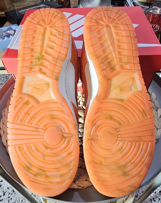 Ténis novos a estrear na caixa, Nike DUNK LOW TOTAL ORANGE, 43 europeu