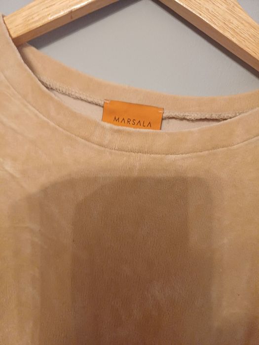 Dres welurowy xs s m