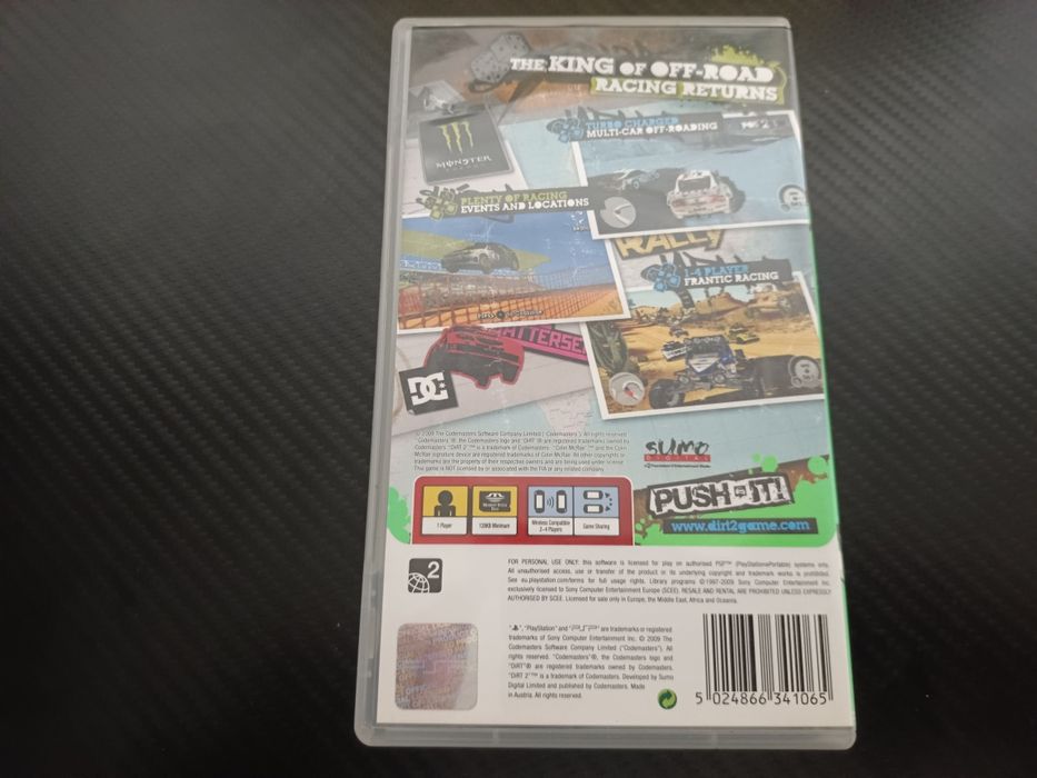 Colin McRae Dirt 2 PSP Eng