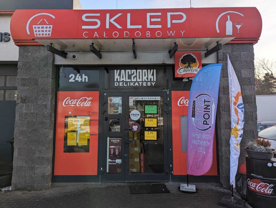 Sodastream Warszawa (Miedzeszyn), Patriotów 129 Wymiana nabojów CO2