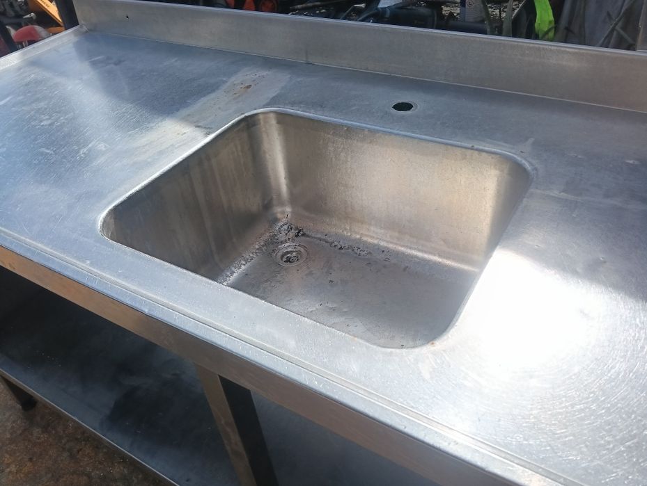 Bancada de inox 2 metros