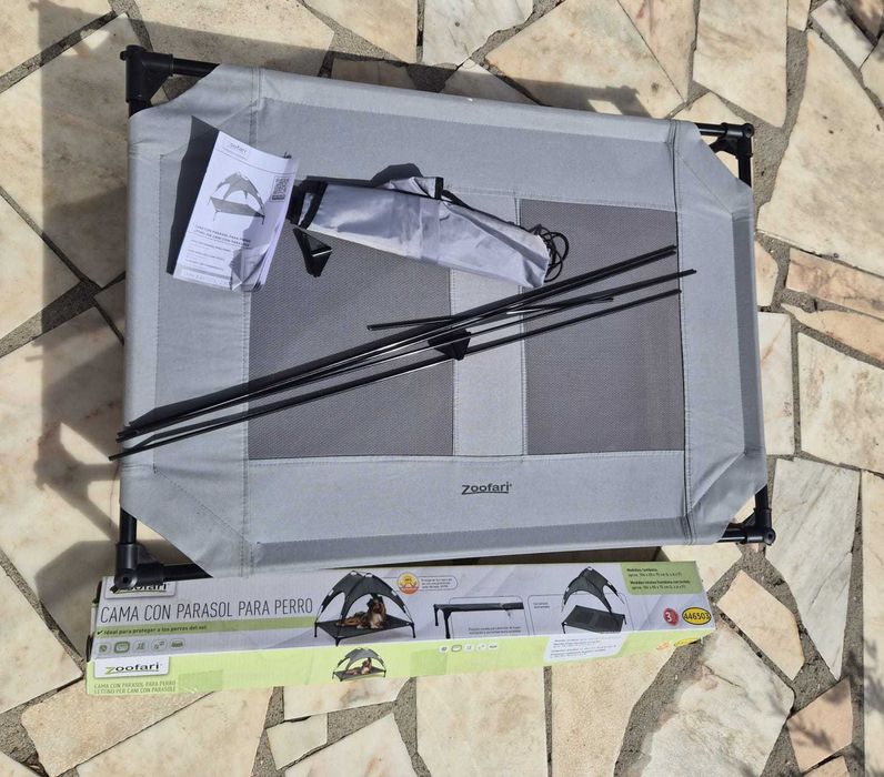 Cama elevada para cão