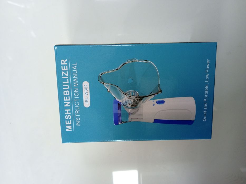 Nebulizator siateczkowy inhalator przenośny cichy na baterie dla dzieci