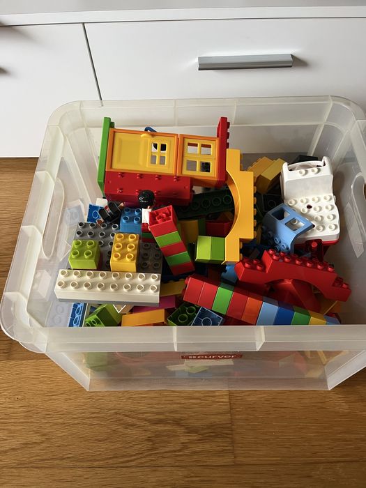 Caixa de legos duplo