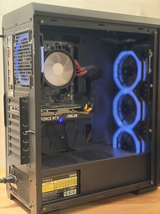 ІГРОВИЙ ПК | RTX 3060 12GB | Ryzen 5 PRO 1500 | 8GB 2666Mhz | SSD 120GB