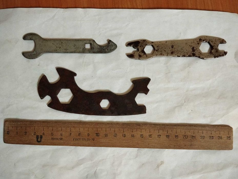 Велоключі різні 3 шт. ціна 75 грн. за всі