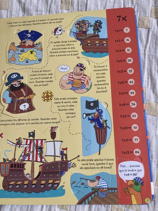 Livros didáticos crianças como novos