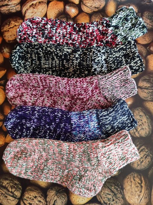 В'язані носочки великих розмірів