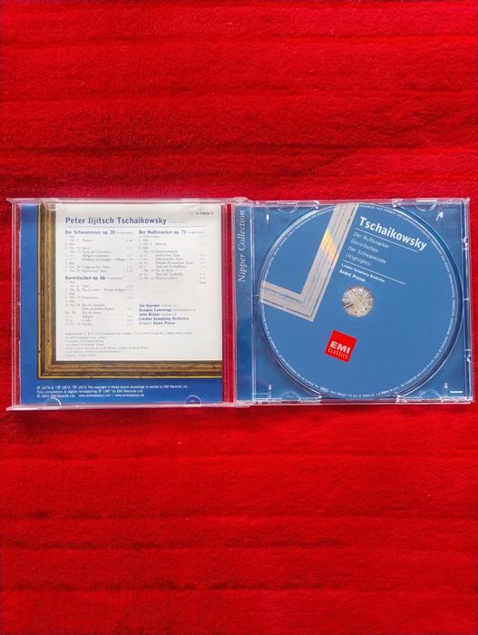 CD  Czajkowski  - Dziadek Do Orzechów, Jezioro Łabędzie, Śpiąca Królewna