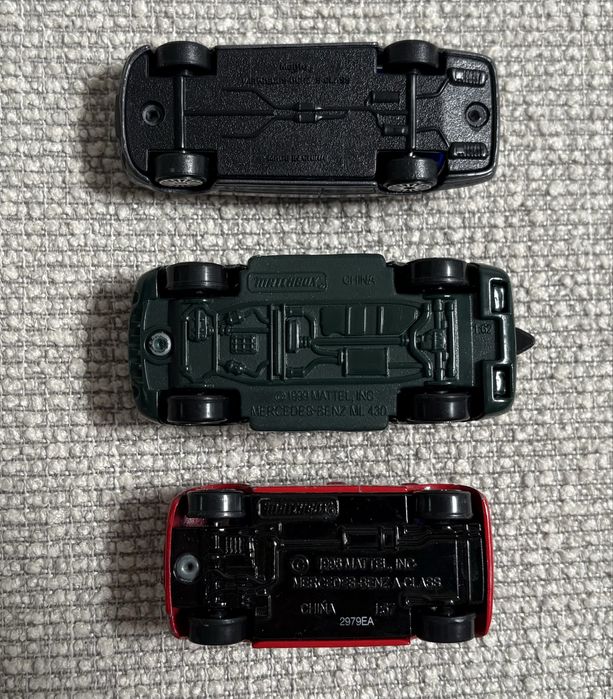 Matchbox 2 szt + Maisto 1 szt