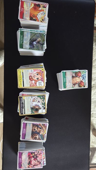 Bulk de +1000 cartas de one piece