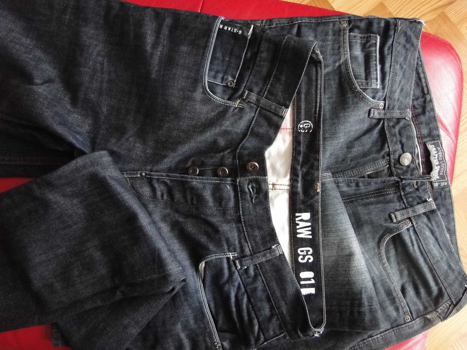 Spodnie jeans męskie