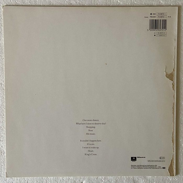 Pet Shop Boys – Actually