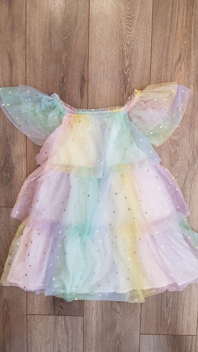 Красивое нарядное платье плаття сукня святкова Эдиноріг Единорог обруч