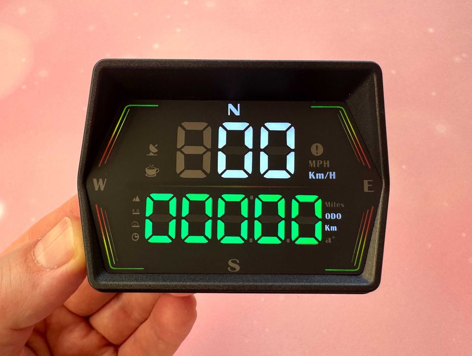 GPS спидометр с СОХРАНЕНИЕМ пробега