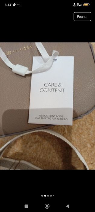 Mala castanha Tommy Hilfiger