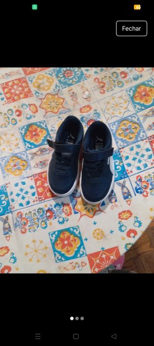 Sapatilhas puma menino