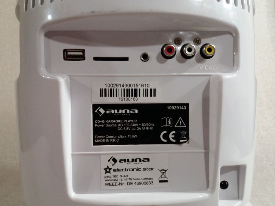 Дитяче караоке AUNA