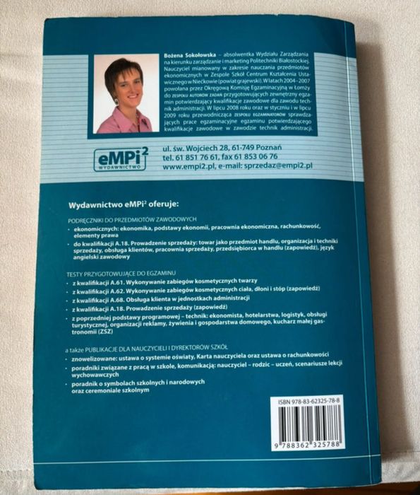 Testy przygotowujące do egzaminu z kwalifikacji A.68. Technik adminis