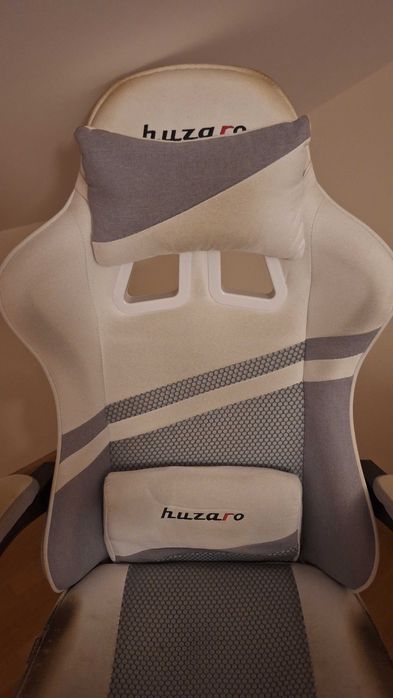 Fotel Gamingowy HUZARO FORCE 4.4 White Mesh