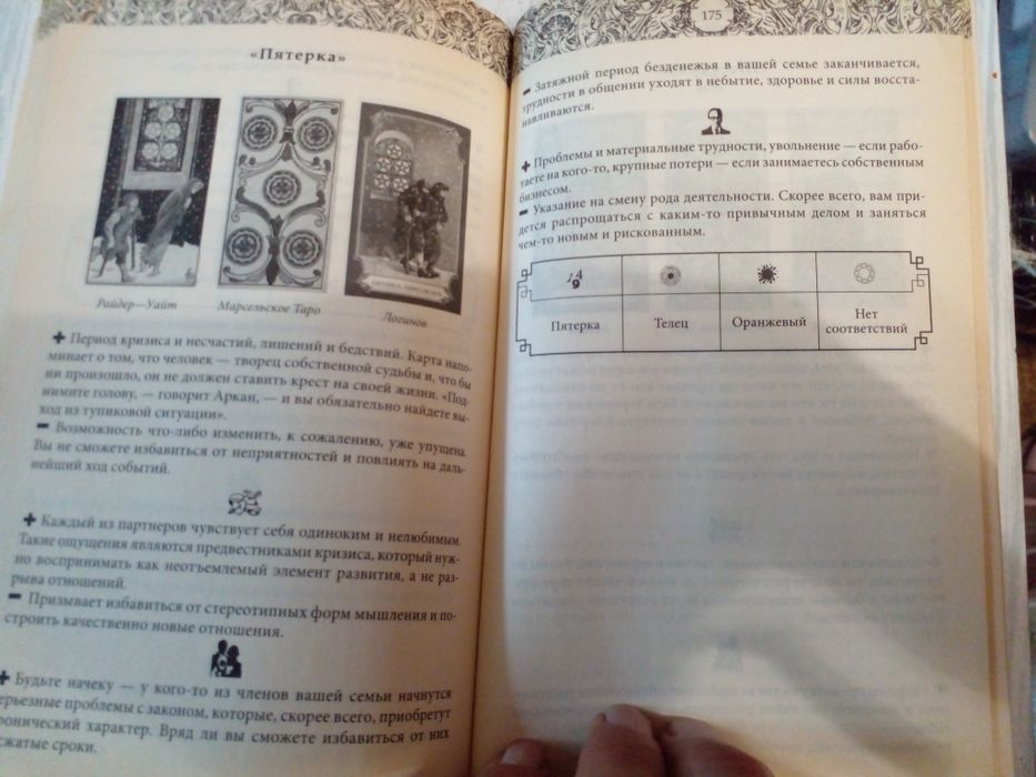 Мистическая книга гаданий на картах таро