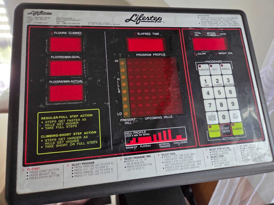 Orbitrek/Stepper LifeStep9100