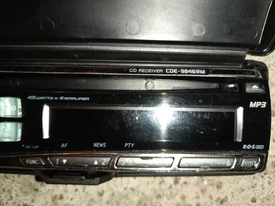 RadioCDText iPod AUX ALPINE CDE9846RM 45W MP3 Bass Subw Bluetooth 2RCA